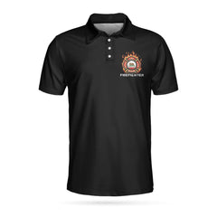 Firefighter California Flag EZ16 0504 Custom Polo Shirt - Hyperfavor