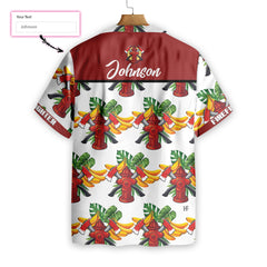 Firefighter Tropical Banana Pattern EZ24 1501 Custom Hawaiian Shirt - Hyperfavor