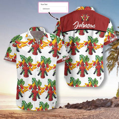 Firefighter Tropical Banana Pattern EZ24 1501 Custom Hawaiian Shirt - Hyperfavor