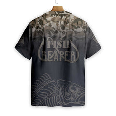 Fish Reaper Fish Skull Skeleton Hawaiian Shirt - Hyperfavor