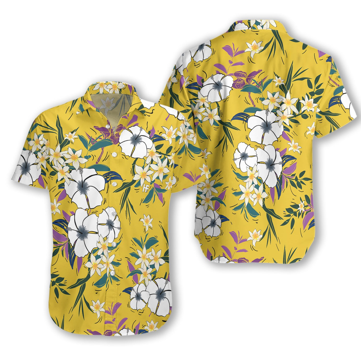 Floral Flower 28 EZ01 2610 Hawaiian Shirt - Hyperfavor