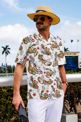 Funny Christmas Slothes Hawaiian Shirt, Funny Christmas Shirt, Best Gift For Christmas - Hyperfavor