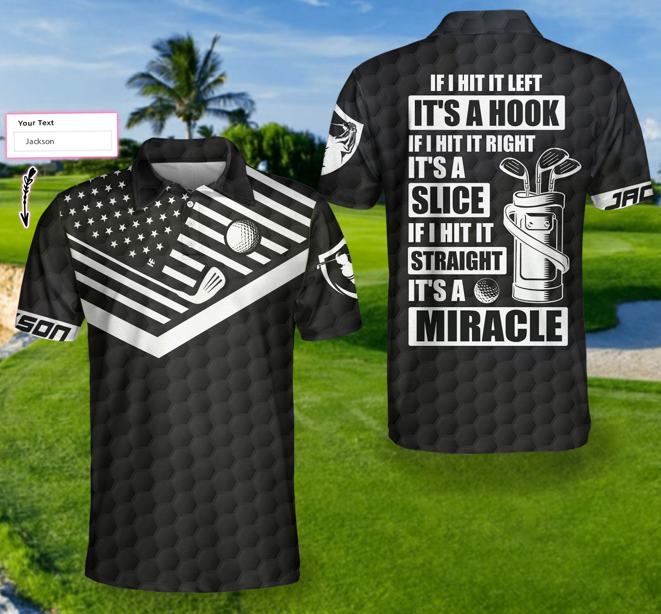 Funny Golfing Custom Polo Shirt - Hyperfavor