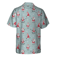 Funny Santa Claus Christmas Shirt For Men, Santa Claus Hawaiian Shirt - Hyperfavor