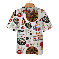 Games Together Hawaiian Shirt, Multiple Games Pattern Shirt - Hyperfavor