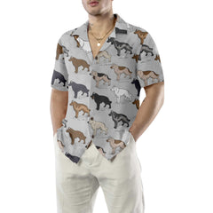 German Shepherd Dog Hawaiian Shirt, Funny German Shepherd Shirt, Dog Hawaiian Shirt For Adults - Hyperfavor