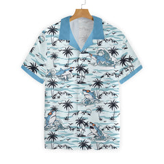 Go Diving Worst Case Scenario A Shark Kills You EZ01 2810 Hawaiian Shirt - Hyperfavor