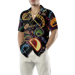 God Created Tacos Hawaiian Shirt, Funny Taco Shirt For Men & Women - Hyperfavor