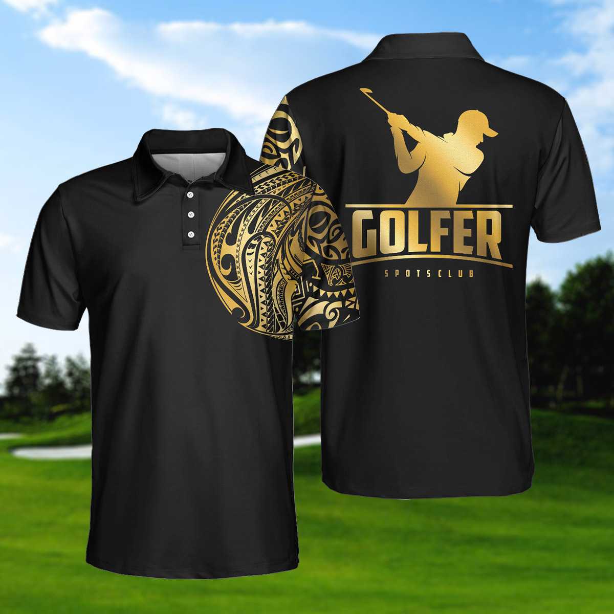Golden Tattoo Golf EZ20 2903 Polo Shirt - Hyperfavor