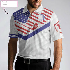 Golf American Flag New Custom Polo Shirt - Hyperfavor
