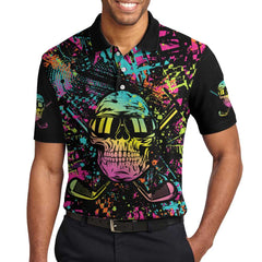 Golf Skull Graffiti EZ35 1104 Polo Shirt - Hyperfavor