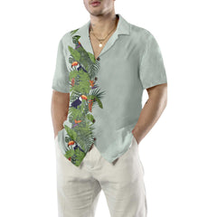 Green Toucan Paradise Hawaiian Shirt, Tropical Toucan Shirt For Men & Women - Hyperfavor