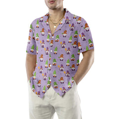 Happy Halloween Gnomes Hawaiian Shirt, Funny Halloween Shirt, Best Gift For Halloween - Hyperfavor