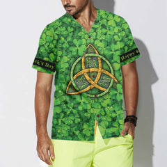 Happy St Patrick's Day Hawaiian Shirt, Cool St Patrick's Day Gift - Hyperfavor