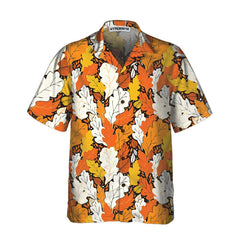 Hello Fall The Leaves Hawaiian Shirt, Fall Thanksgiving Shirt, Best Gift For Thanksgiving Day - Hyperfavor