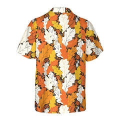 Hello Fall The Leaves Hawaiian Shirt, Fall Thanksgiving Shirt, Best Gift For Thanksgiving Day - Hyperfavor