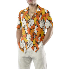 Hello Fall The Leaves Hawaiian Shirt, Fall Thanksgiving Shirt, Best Gift For Thanksgiving Day - Hyperfavor