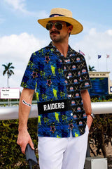 Hockey Sticks Pattern Custom Hawaiian Shirt - Hyperfavor