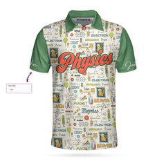 I Am A Physics Teacher Custom Polo Shirt - Hyperfavor