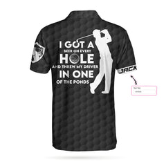 I Got A Hole In One Custom Polo Shirt - Hyperfavor