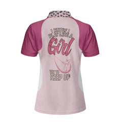 I Know I Play Like A Girl Try To Keep Up Short Sleeve Women Polo Shirt, Best Golfing Shirt For Ladies - Hyperfavor