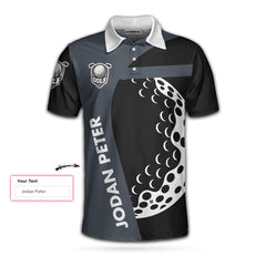 I Play Golf Because I Love It Shirt For Men Custom Polo Shirt, Customized Golf Gift For Male Golfers - Hyperfavor