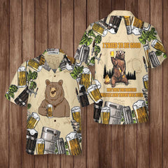I Tried To Be Good Beer Camping Hawaiian Shirt, Funny Beer Shirt For Camping, Best Gift For Beer Lovers - Hyperfavor
