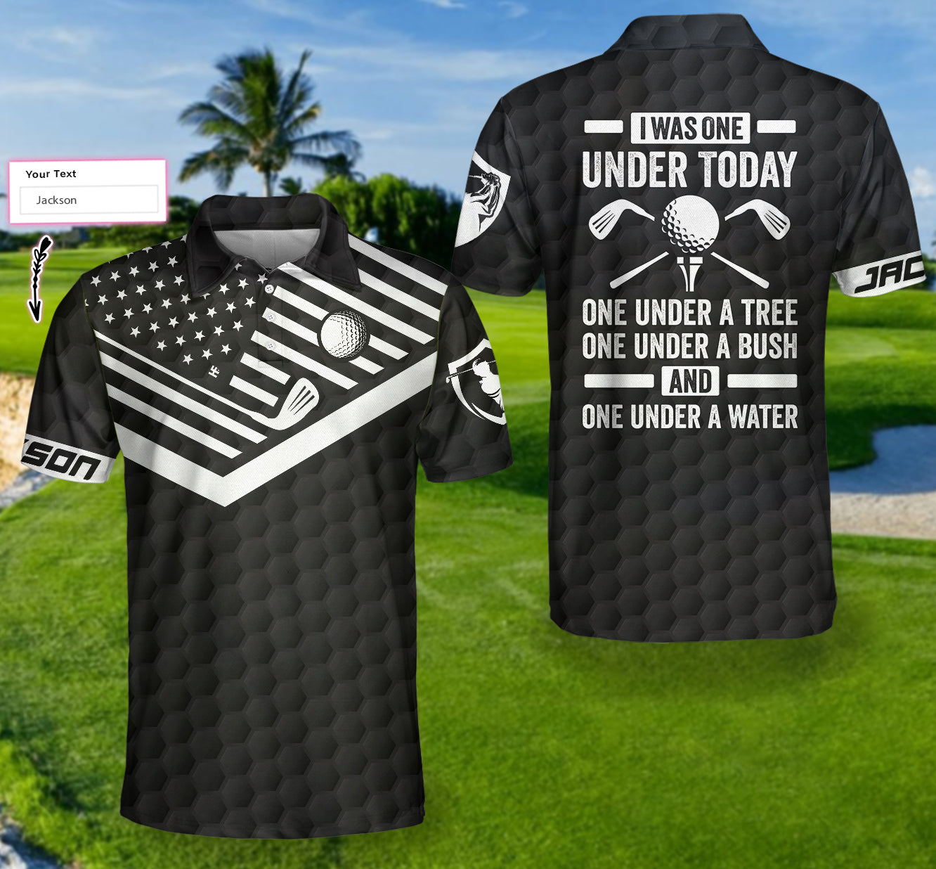I Was One Under Today Custom Polo Shirt - Hyperfavor