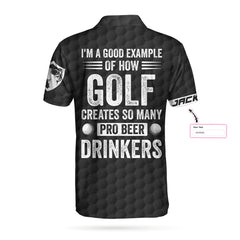 I'm A Golf Pro Custom Polo Shirt - Hyperfavor