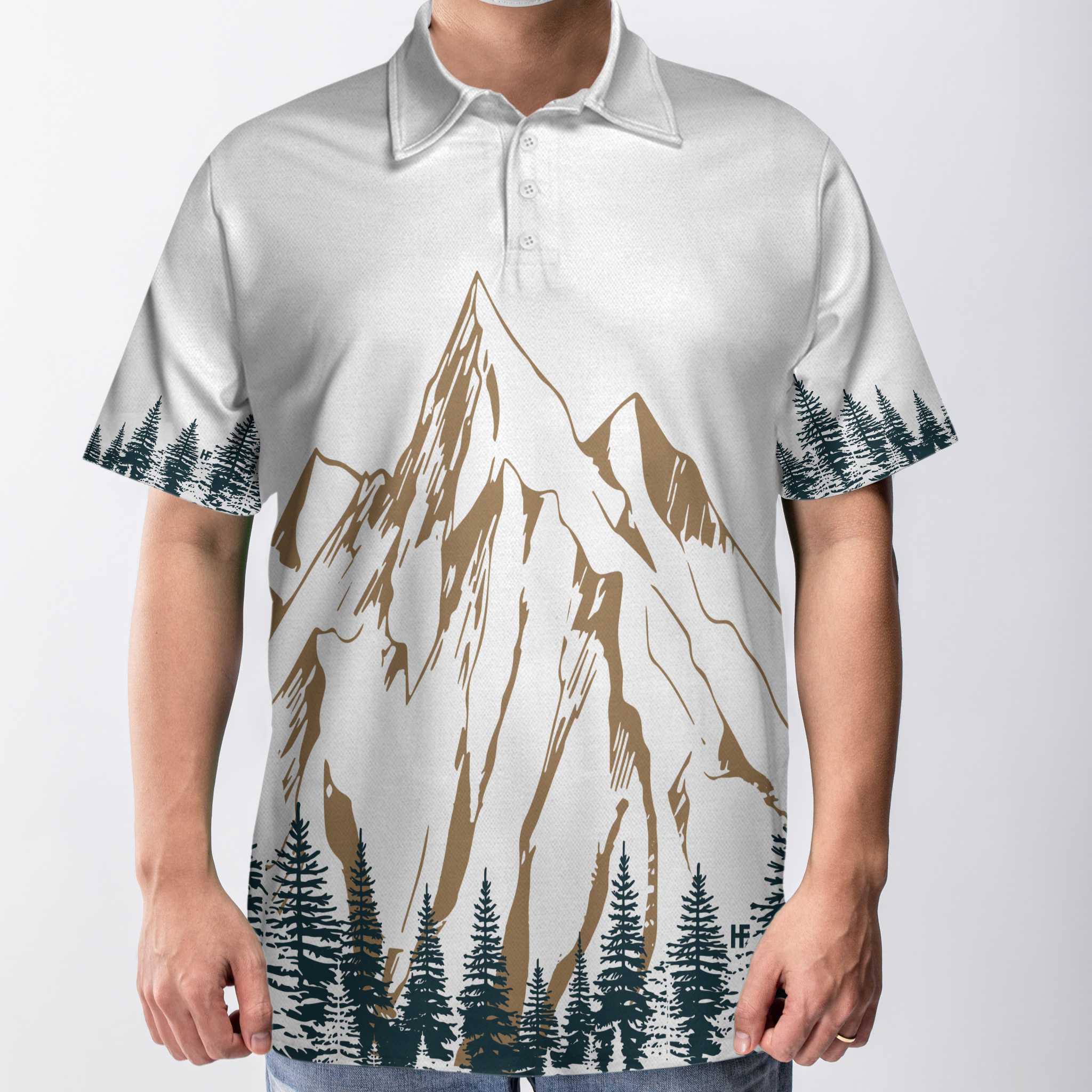 Into The Forest I Find My Soul Polo Shirt - Hyperfavor