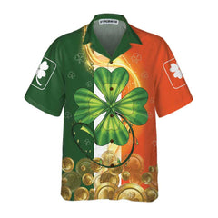 Irish Luck On St. Patrick's Day Hawaiian Shirt, St. Patricks Day Shirt, Cool St Patrick's Day Gift - Hyperfavor