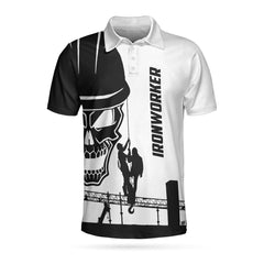 Ironworker Skull EZ16 3103 Polo Shirt - Hyperfavor