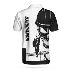 Ironworker Skull EZ16 3103 Polo Shirt - Hyperfavor