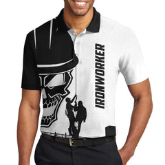 Ironworker Skull EZ16 3103 Polo Shirt - Hyperfavor