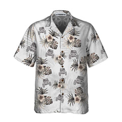 Jeep And Hibiscus Pattern Hawaiian Shirt, Tropical Jeep Shirt For Men & Women - Hyperfavor