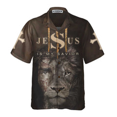 Jesus Is My Savior Hawaiian Shirt, Best Gift For Christains - Hyperfavor