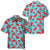 Juicy Watermelon Seamless Pattern Hawaiian Shirt, Blue Watermelon Print Shirt For Men & Women - Hyperfavor