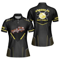 Just Dont Miss Custom Short Sleeve Women Polo Shirt - Hyperfavor