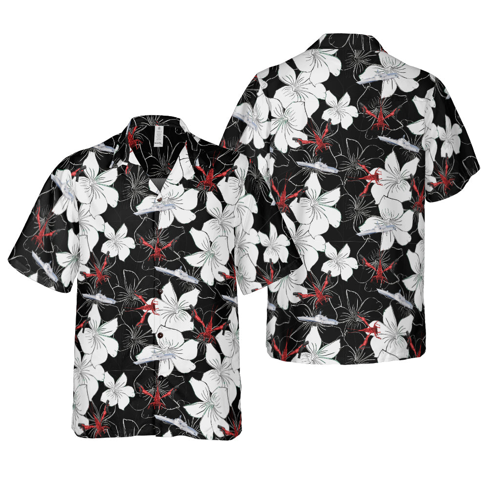 Justin Chapman Black Version Hawaiian Shirt - Hyperfavor