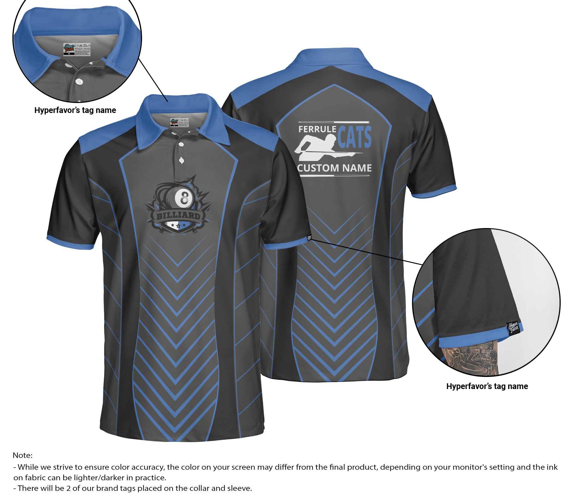 Keith Dailey Custom Polo Shirt - Hyperfavor