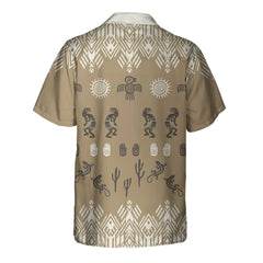 Kokopelli Native American Hawaiian Shirt, Unique Native American Gift - Hyperfavor