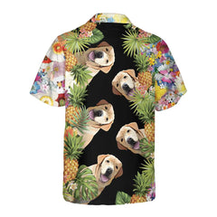 Labrador Retriever Aloha Hawaiian Shirt, Funny Yellow Labrador Shirt For Men & Women - Hyperfavor