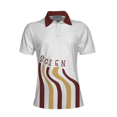 Learning About Laughing Gas Short Sleeve Women Polo - Hyperfavor