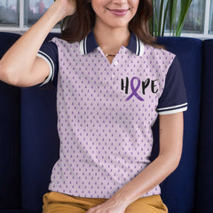 Lupus Picked The Wrong Girl Lupus Awareness Polo Shirt - Hyperfavor