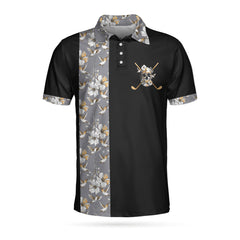 Luxury Golden Skull Golf EZ20 2503 Polo Shirt - Hyperfavor