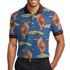Luxury Lion King EZ35 1004 Polo Shirt - Hyperfavor
