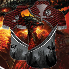 Magic Fire Dragon EZ05 2710 Hawaiian Shirt - Hyperfavor