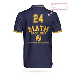 Math Holic Custom Polo Shirt - Hyperfavor