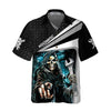 Mechanic Grim Reaper Mechanic Hawaiian Shirt, Cool Skull Mechanic Shirt For Men, Best Mechanic Gift - Hyperfavor