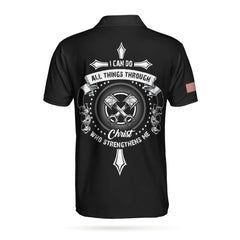 Mechanic I Can Do All Things Custom Polo Shirt - Hyperfavor